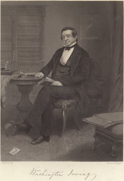 Washington Irving da Alonzo Chappel